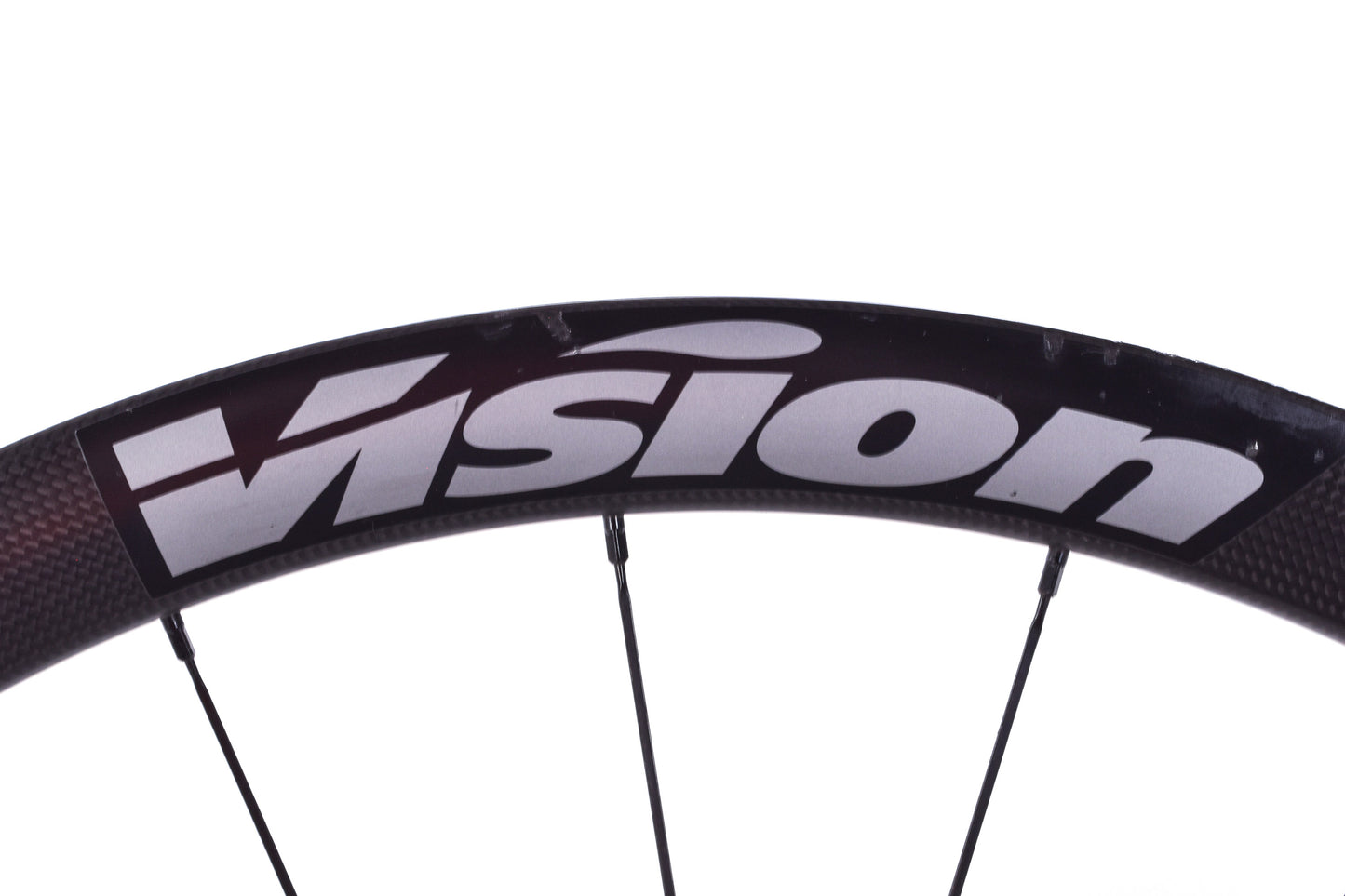 USED Vision Trimax 40 Carbon/Aluminum 700C Disc Wheelset Quick Release Center Lock