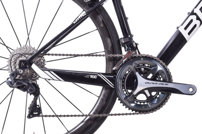 USED 2017 BMC Gran Fondo 02 51cm Road Bike Shimano Dura-Ace/Ultegra Di2 2x11 w/ Lun Carbon Wheels Rim Brake