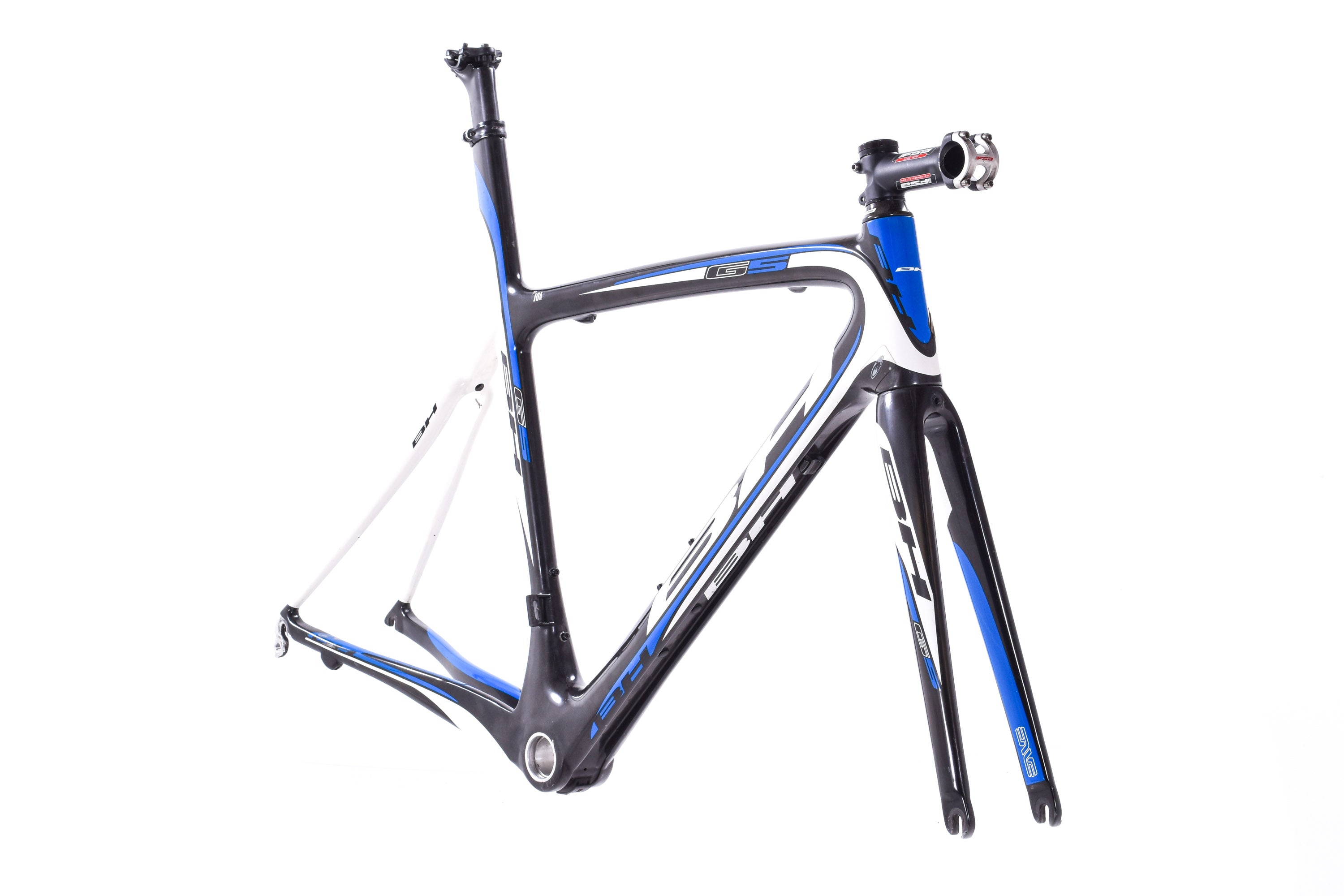 USED BH G5 Carbon Road Large Carbon Road Frameset Rim Brake Black/Whit