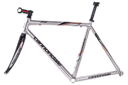 USED Cannondale CAAD9 R5 54cm Aluminum Road Frameset w/ Carbon Fork Rim Brake Quick Release Made in USA