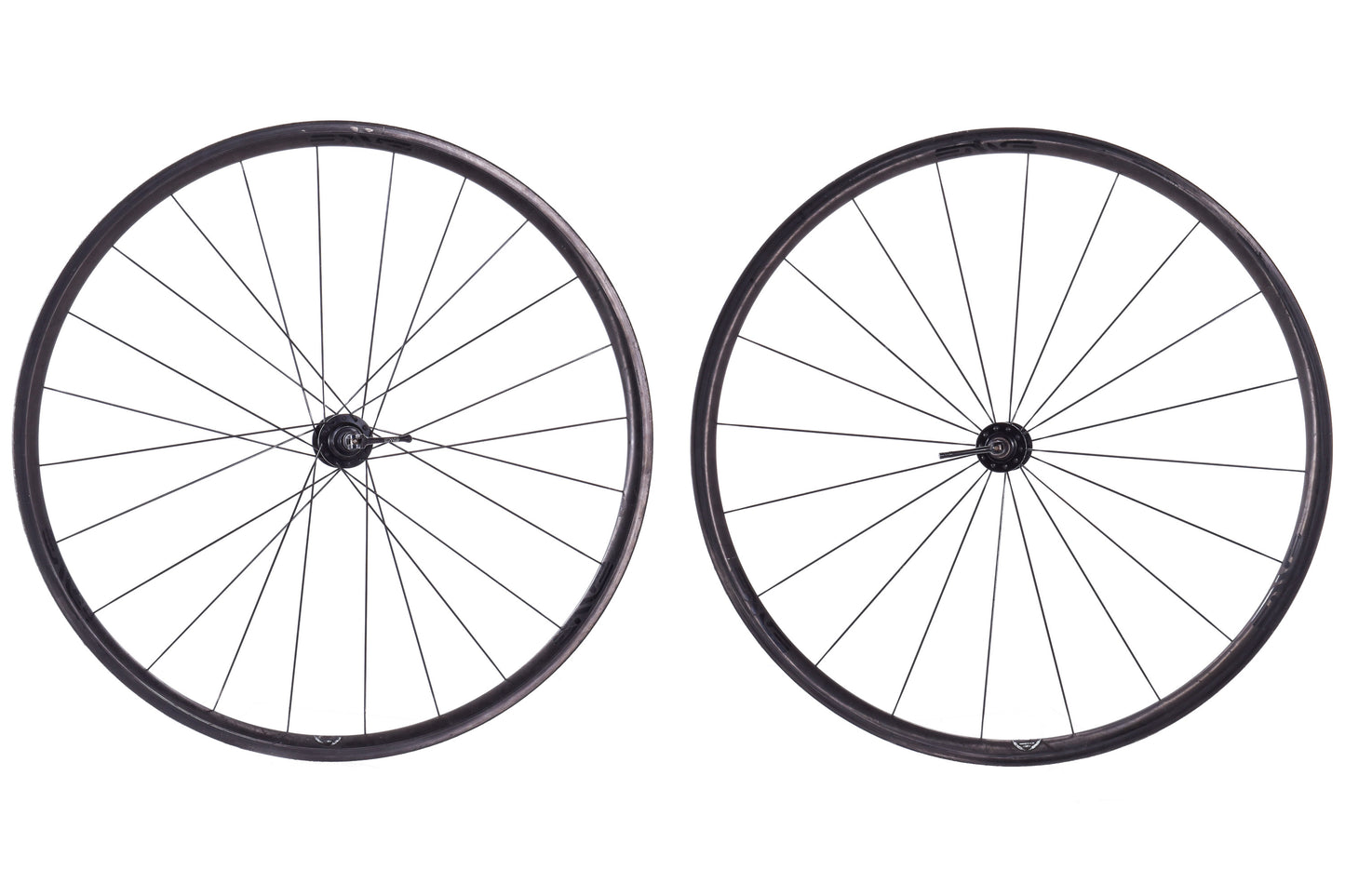 USED ENVE Classic 25 700C Carbon Tubular Road / TT Wheelset Rim Brake Shimano HG 11 Speed Quick Release DT Swiss Hubs