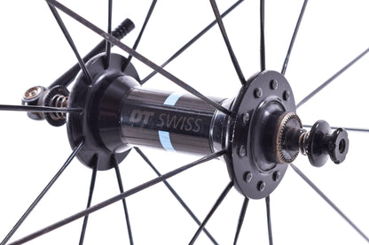 USED ENVE Classic 25 700C Carbon Tubular Road / TT Wheelset Rim Brake Shimano HG 11 Speed Quick Release DT Swiss Hubs