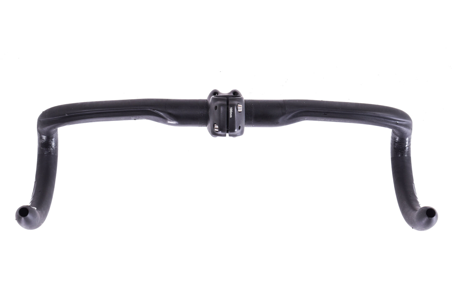 USED ENVE Carbon Drop Handlebar 31.8x420mm w/ 100mm Carbon Stem and K-Edge Computer Mount