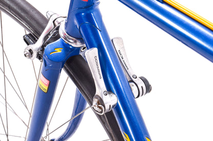 USED Vintage 1980's Specialized Allez SE Jim Merz 53cm Lugged Steel Road Bike Shimano 600 Blue- AS IS