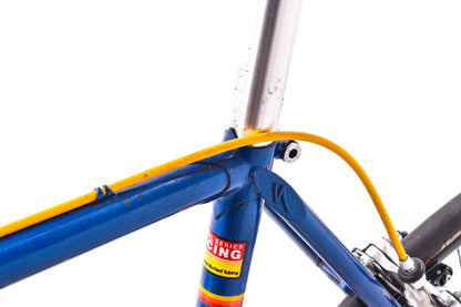 USED Vintage 1980's Specialized Allez SE Jim Merz 53cm Lugged Steel Road Bike Shimano 600 Blue- AS IS