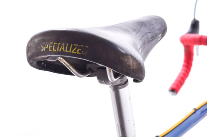 USED Vintage 1980's Specialized Allez SE Jim Merz 53cm Lugged Steel Road Bike Shimano 600 Blue- AS IS