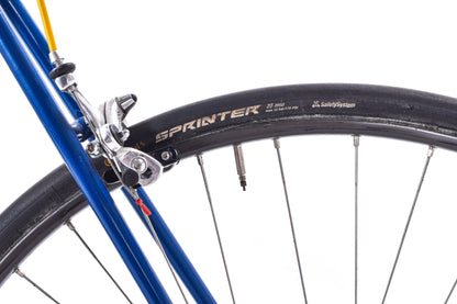 USED Vintage 1980's Specialized Allez SE Jim Merz 53cm Lugged Steel Road Bike Shimano 600 Blue- AS IS