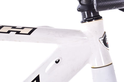 USED BH Aluminum/Carbon Medium Time Trial / Triathlon Frame w/ Cockpit Rim Brake White