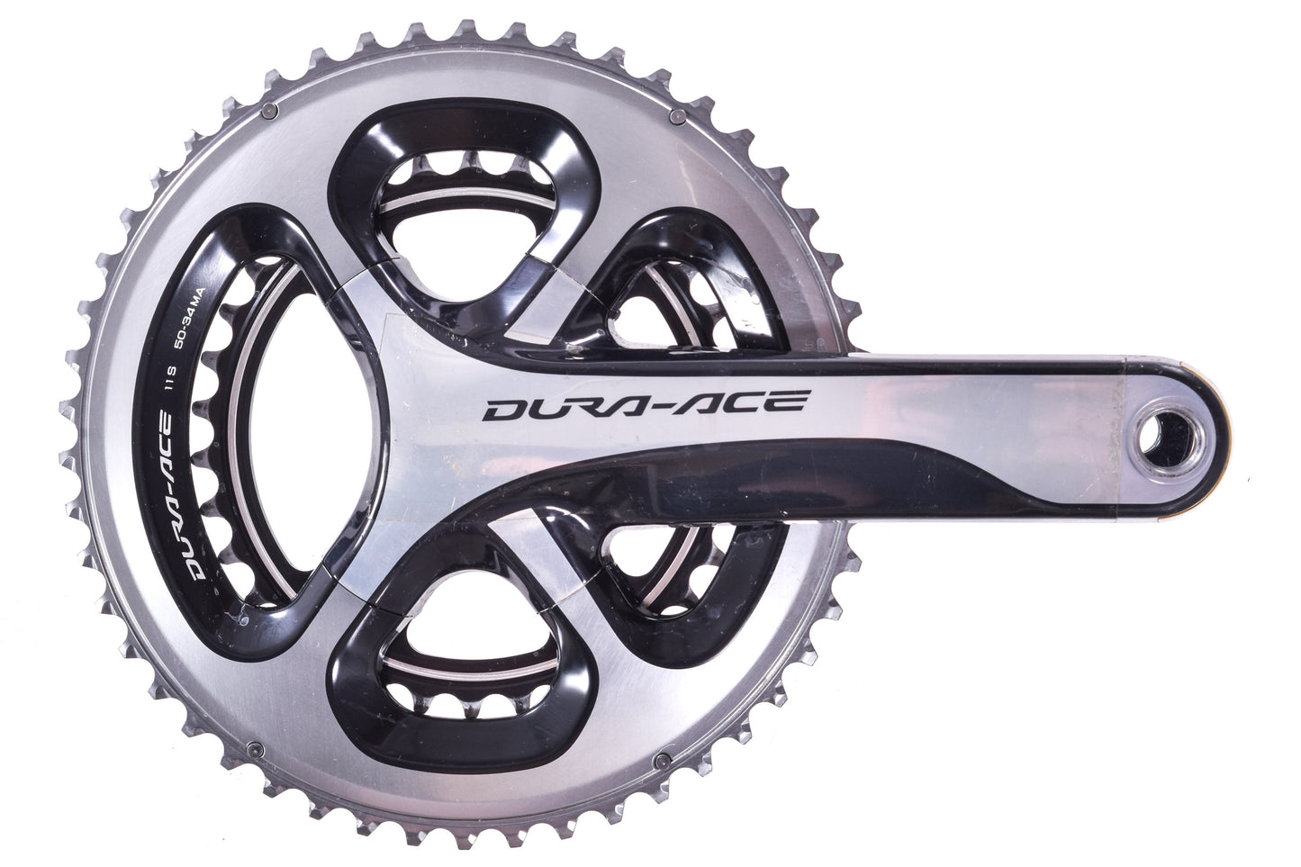 USED Shimano Dura-Ace 9000 2x11 speed Mechanical Rim Brake Road Groupset 170mm 50/34T Crankset