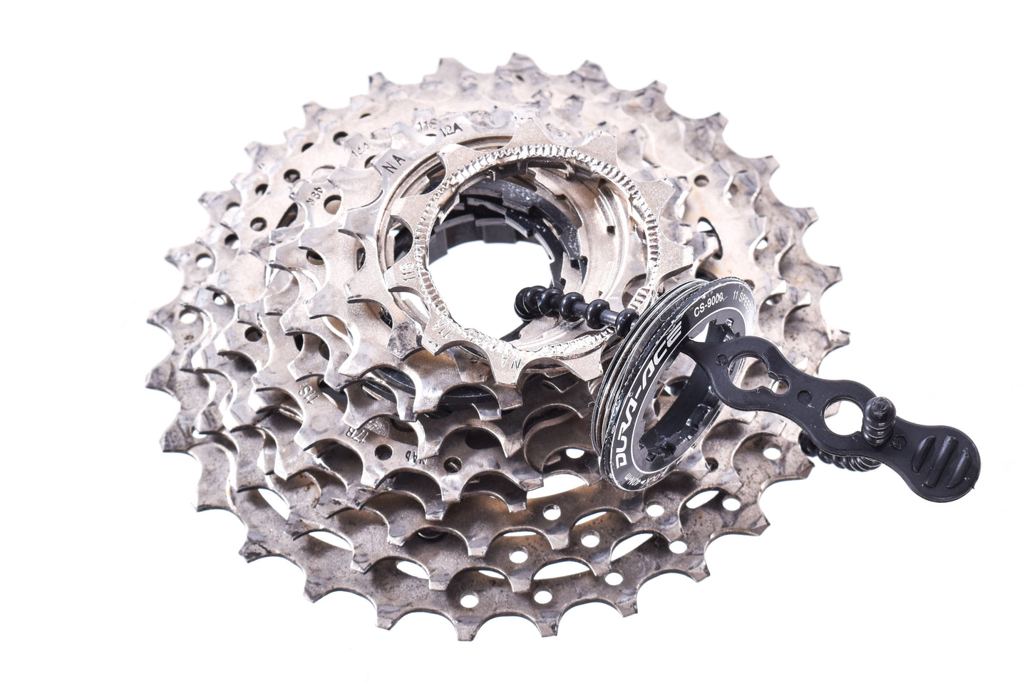 USED Shimano Dura-Ace 9000 2x11 speed Mechanical Rim Brake Road Groupset 170mm 50/34T Crankset