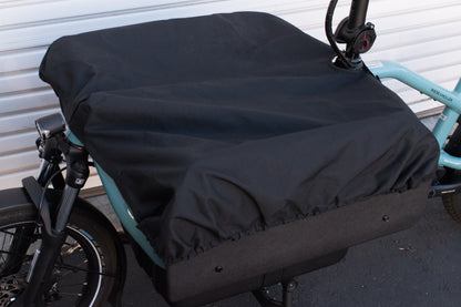 NEW* Riese & Muller Carrie Vario Front Loader e-Cargo Bike, Aqua, Child Seat, Rain Cover- Floor Model