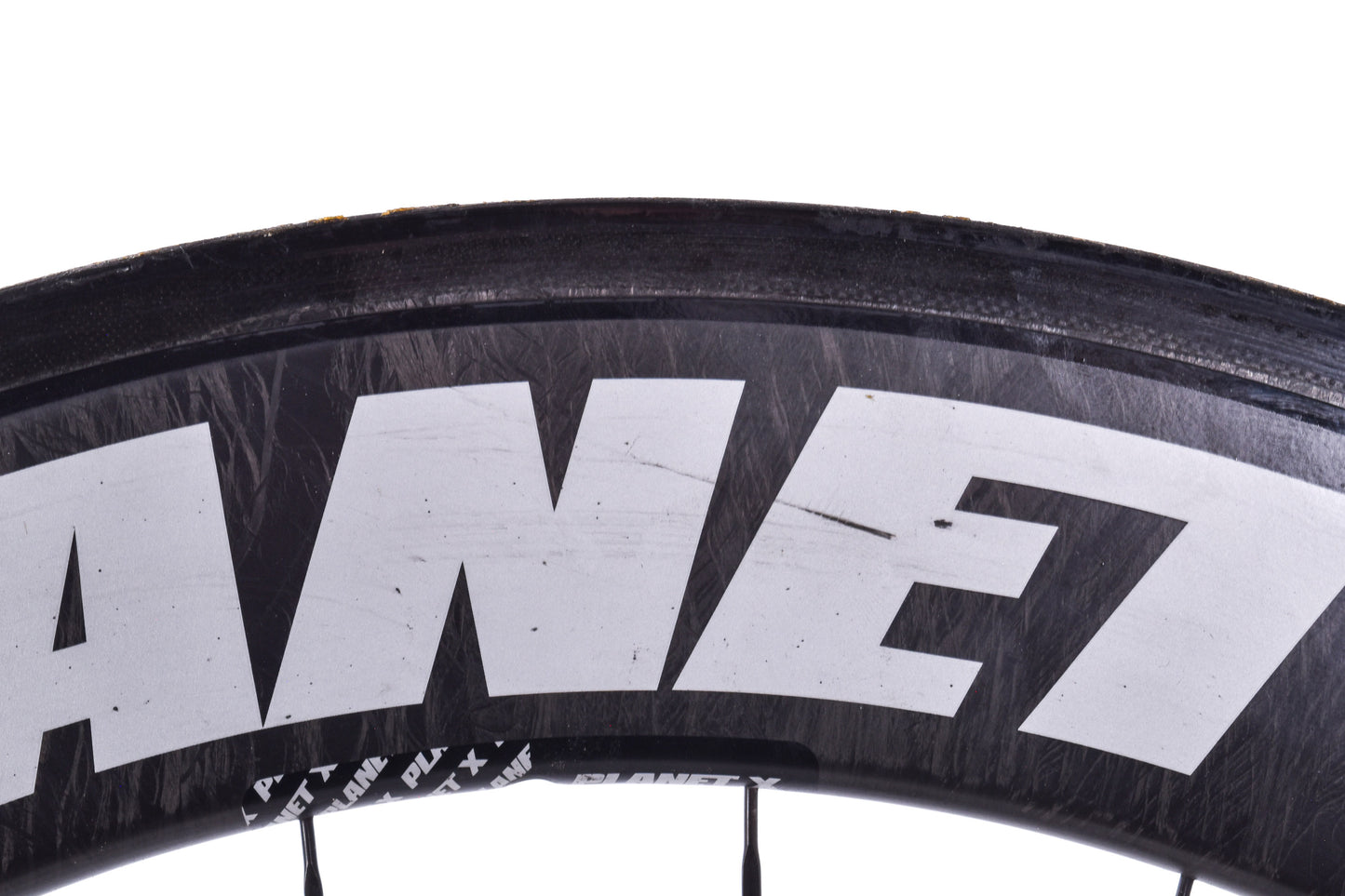 USED Planet X / Neuvation 700C Carbon Tubular Wheelset Rim Brake Shimano 8/9/10 Speed Quick Release