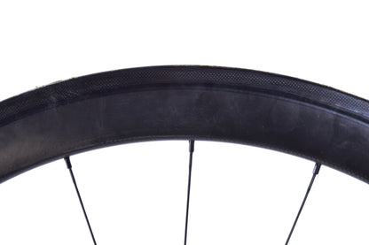 USED Planet X / Neuvation 700C Carbon Tubular Wheelset Rim Brake Shimano 8/9/10 Speed Quick Release