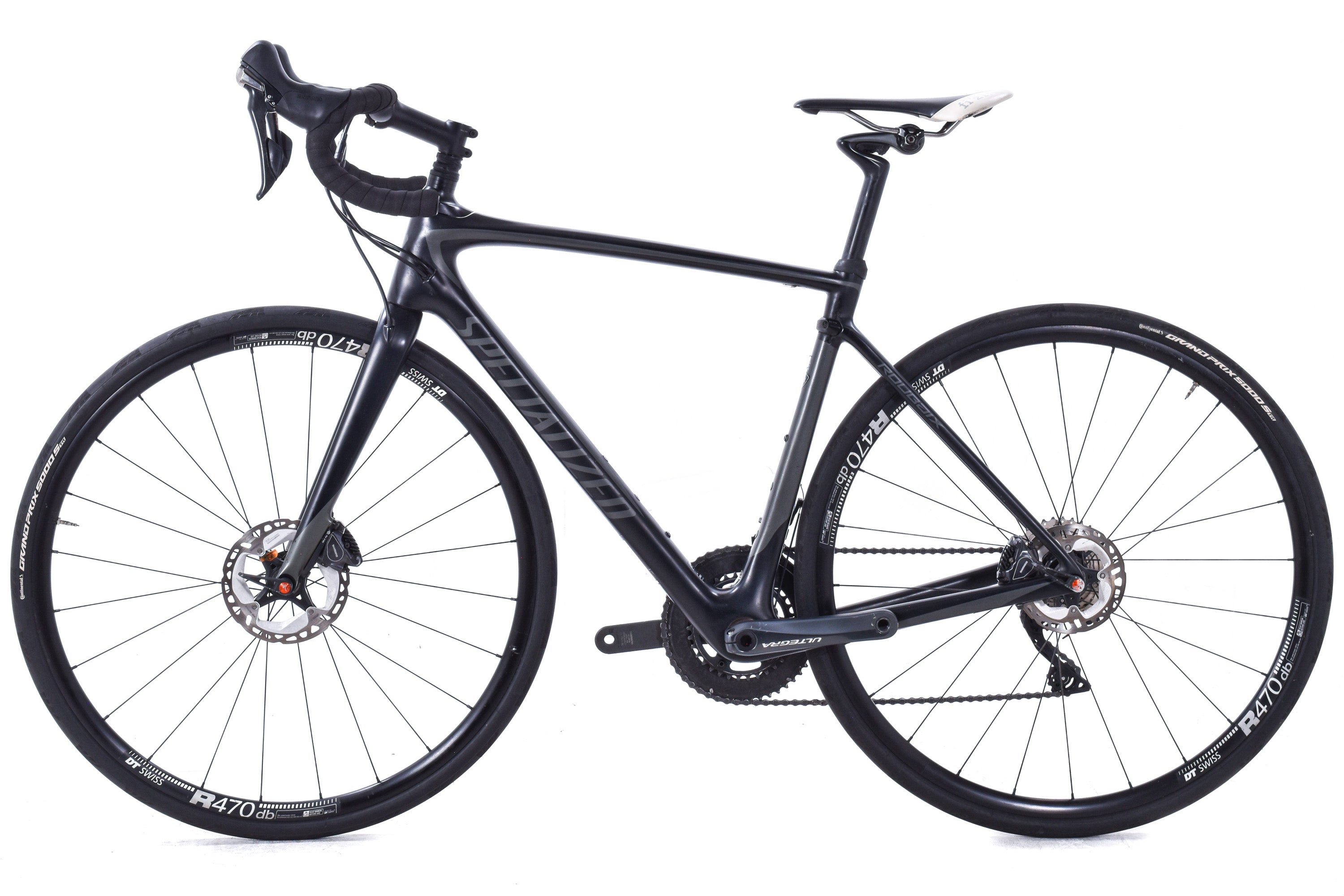 USED 2017 Specialized Roubaix Expert 54cm Carbon Endurance Road Bike S
