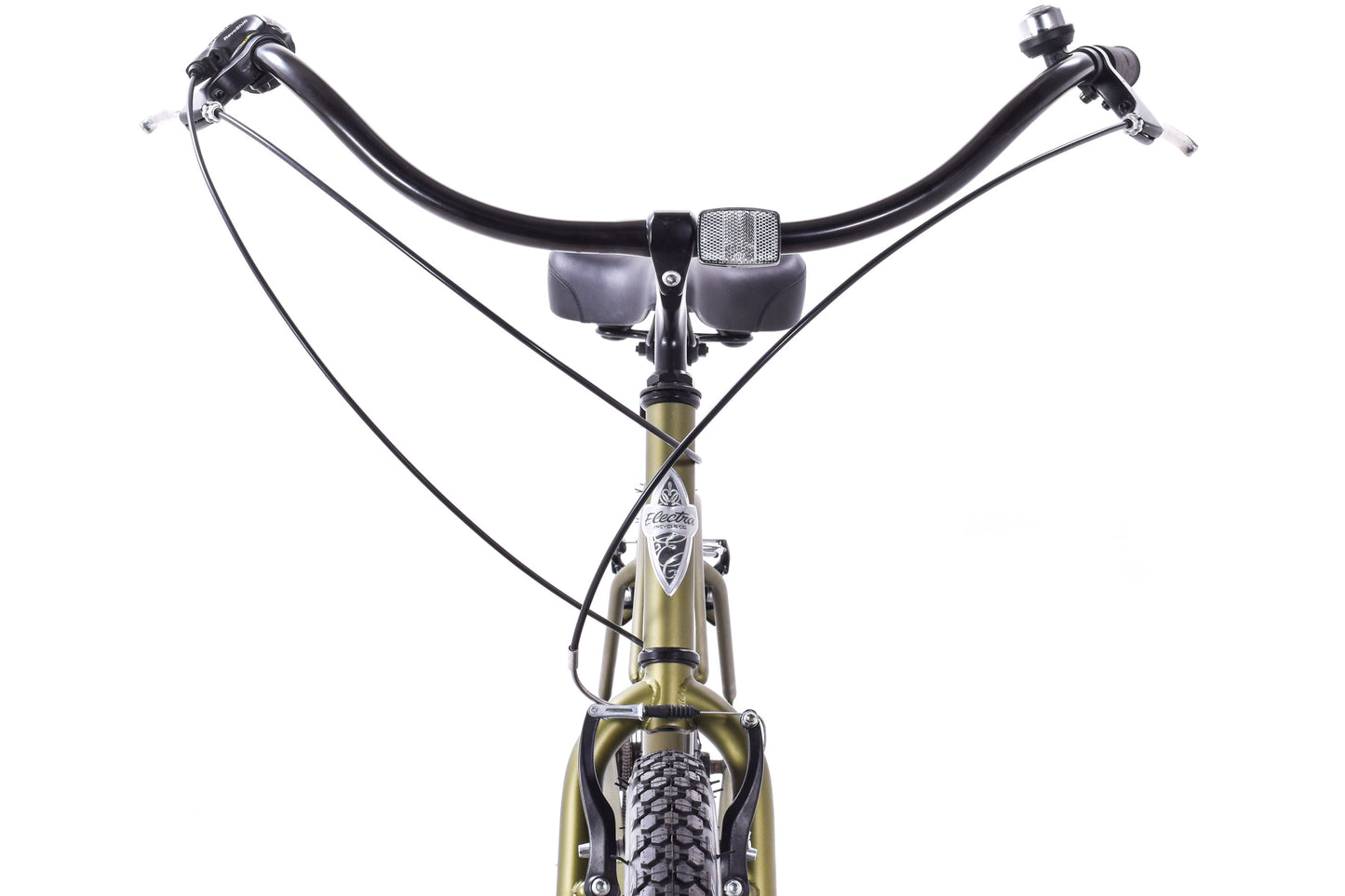 USED Electra Cruiser 7D Step Over 7 speed Beach Cruiser Olive Green