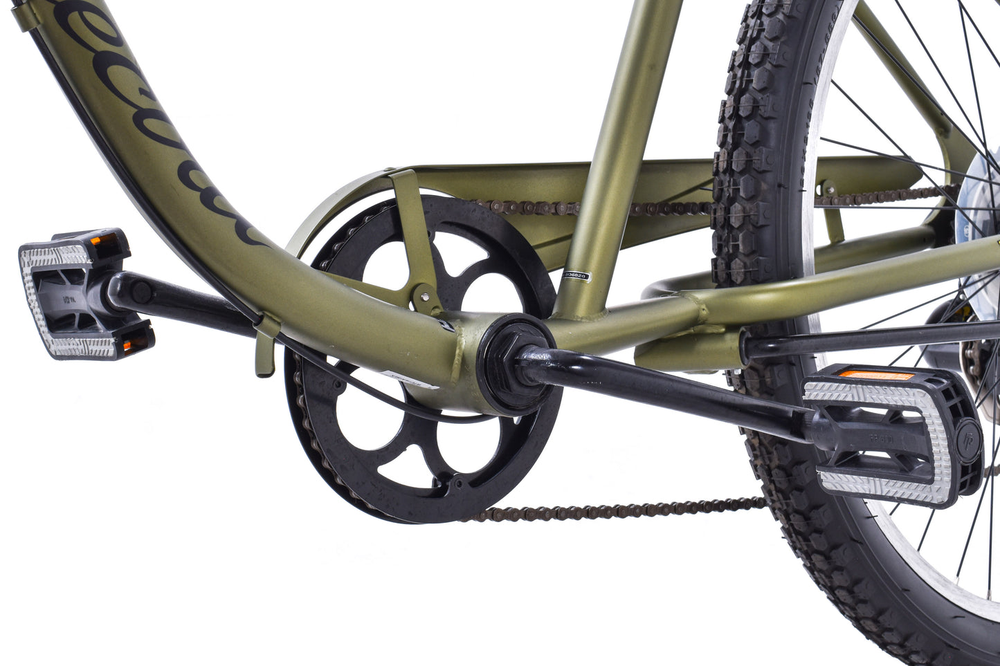 USED Electra Cruiser 7D Step Over 7 speed Beach Cruiser Olive Green