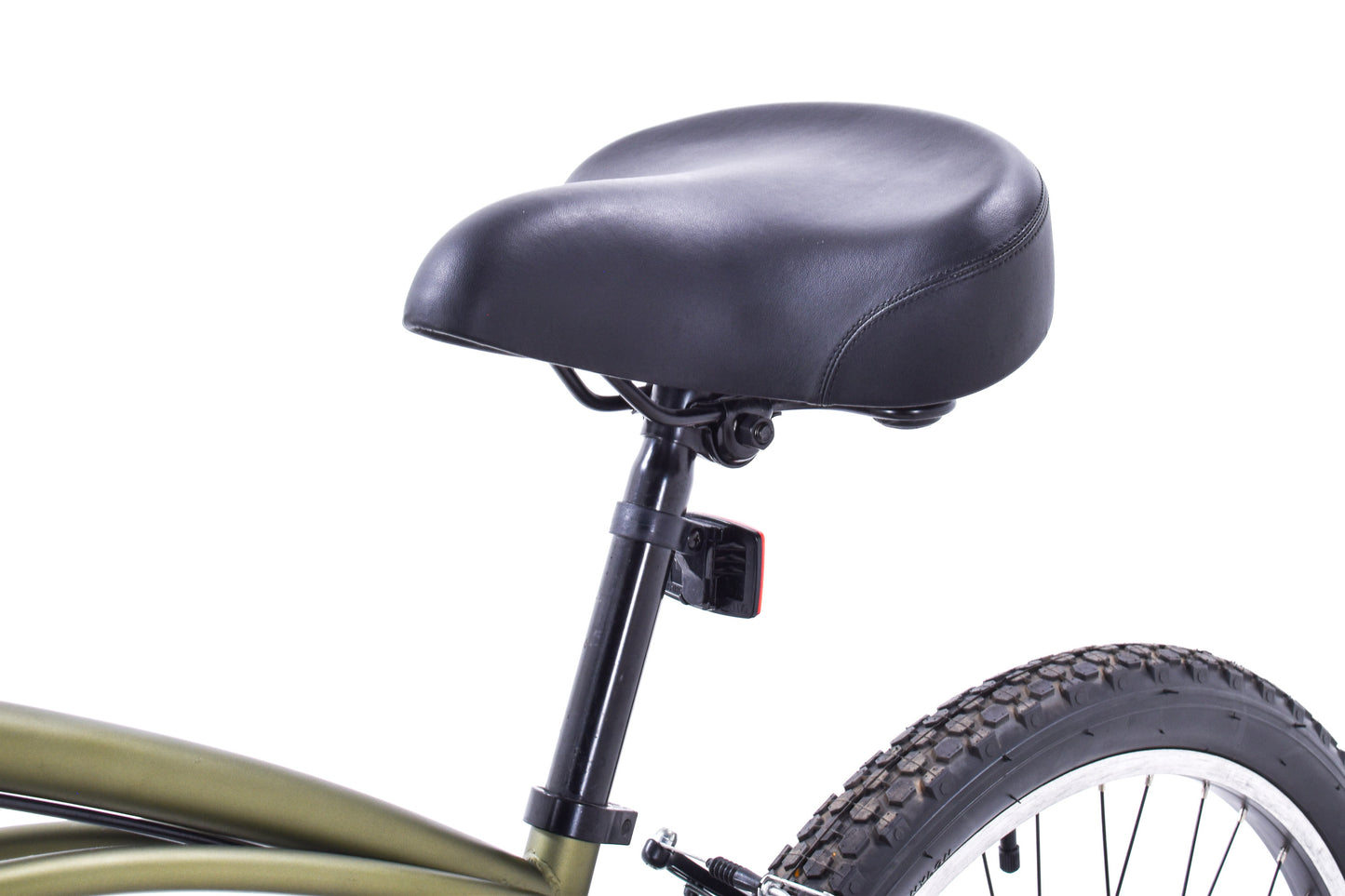 USED Electra Cruiser 7D Step Over 7 speed Beach Cruiser Olive Green