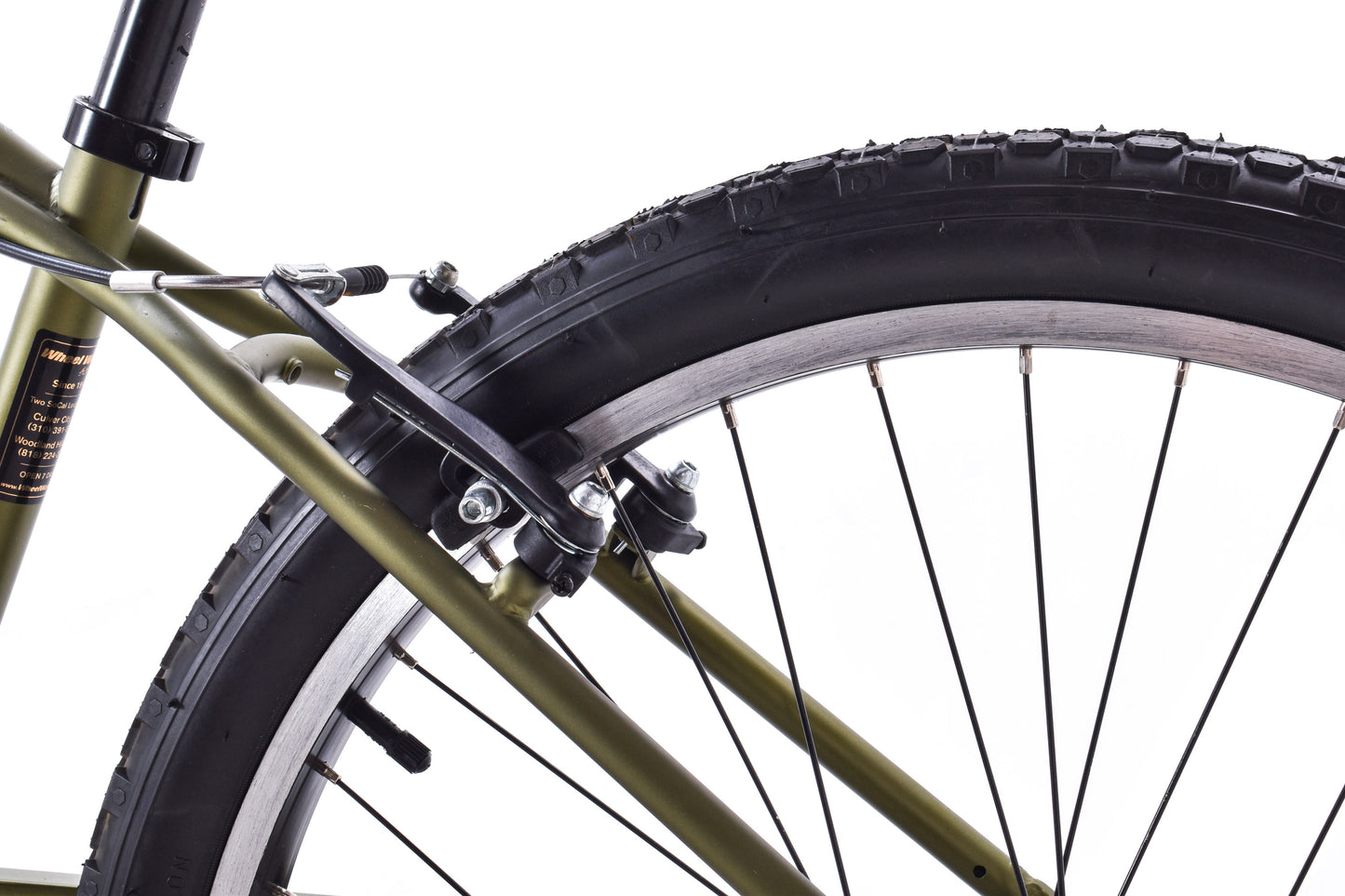 USED Electra Cruiser 7D Step Over 7 speed Beach Cruiser Olive Green
