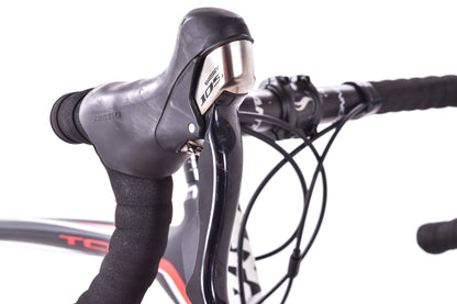 USED 2014 Giant TCR Composite 2 Large Carbon Road Bike Shimano 105 2x10 speed Black