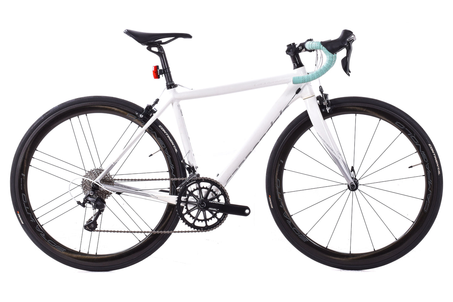Cadre Vélo Spinella Carbone Toray 11000 - Taille XS 48cm, Noir/blanc, Occasion