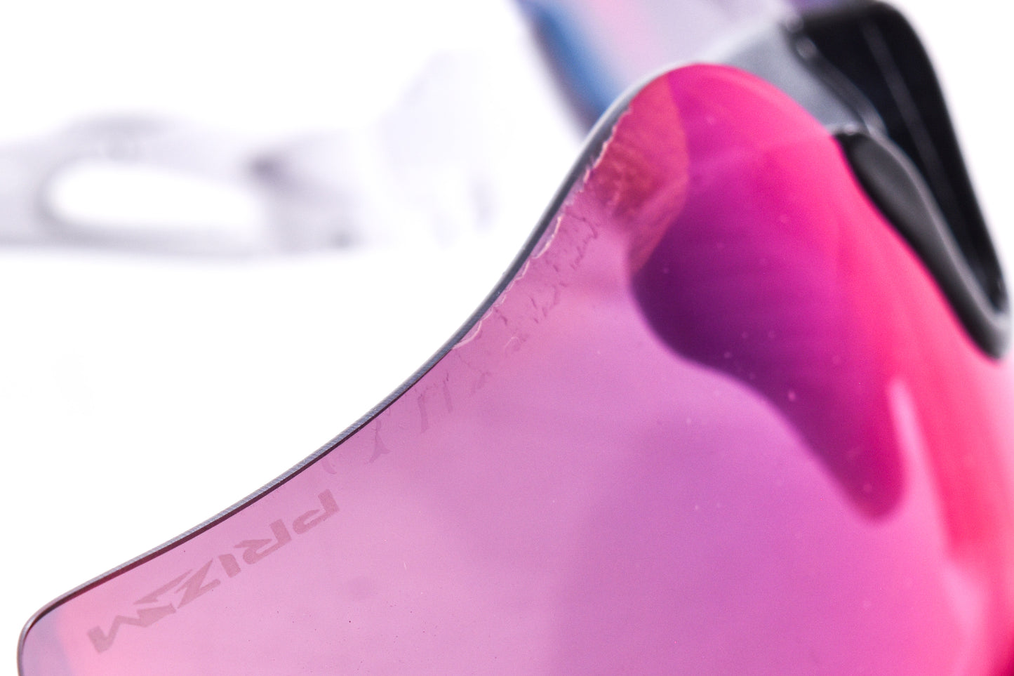 USED Oakley Radarlock Path Prizm Road Sunglasses w/ Case & Lens