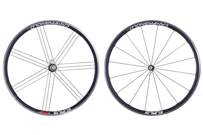 USED Campagnolo Eurus 700C Alloy Clincher Road Wheels Rim Brake Campy Freehub Quick Release