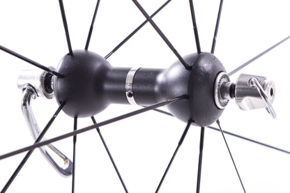 USED Campagnolo Eurus 700C Alloy Clincher Road Wheels Rim Brake Campy Freehub Quick Release