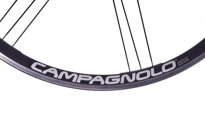 USED Campagnolo Eurus 700C Alloy Clincher Road Wheels Rim Brake Campy Freehub Quick Release