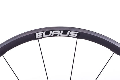 USED Campagnolo Eurus 700C Alloy Clincher Road Wheels Rim Brake Campy Freehub Quick Release
