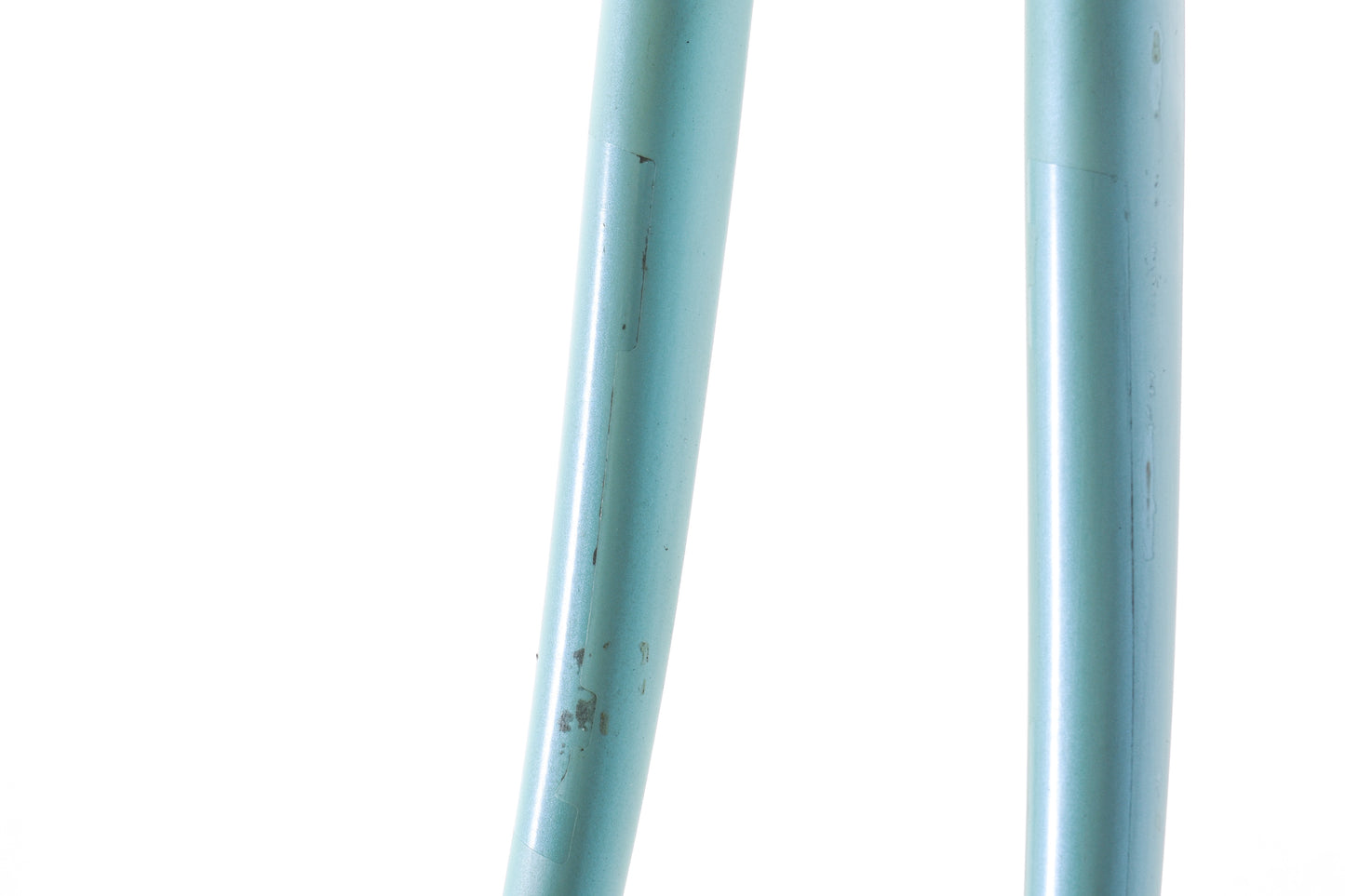 USED Vintage 90's Bianchi Campione del Mondo 57cm Chromo Lite Steel Road Bike Frameset Mega Pro Dedacciai Tube set Celeste made in Italy