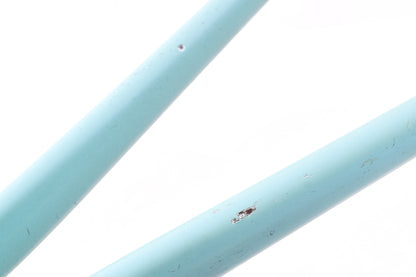 USED Vintage 90's Bianchi Campione del Mondo 57cm Chromo Lite Steel Road Bike Frameset Mega Pro Dedacciai Tube set Celeste made in Italy