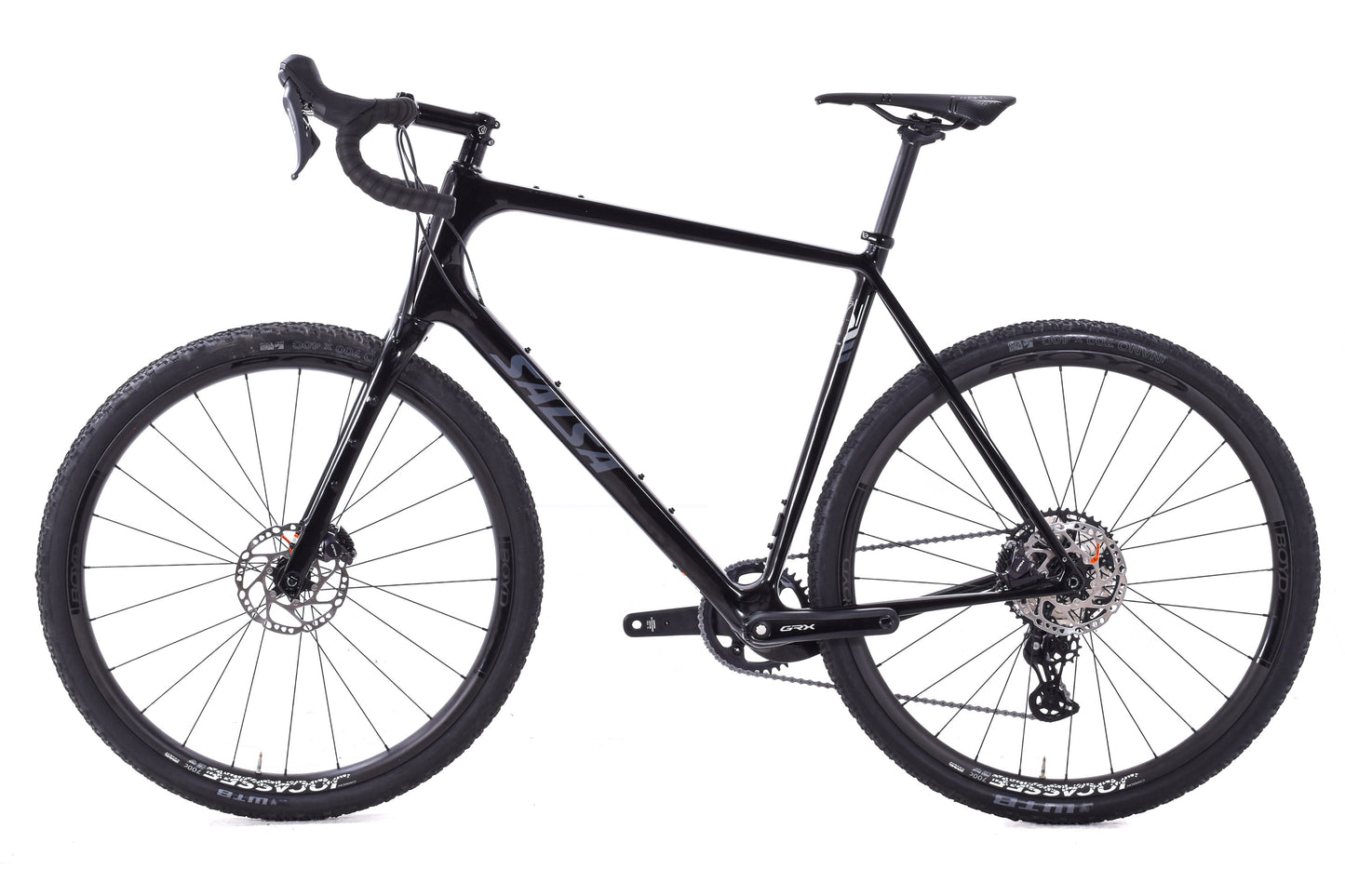 NEW Salsa Warbird C Carbon All-Road Gravel Bike - 61cm, Black, Shimano GRX RX820 1x12, Carbon Wheels  - ATC Custom Build
