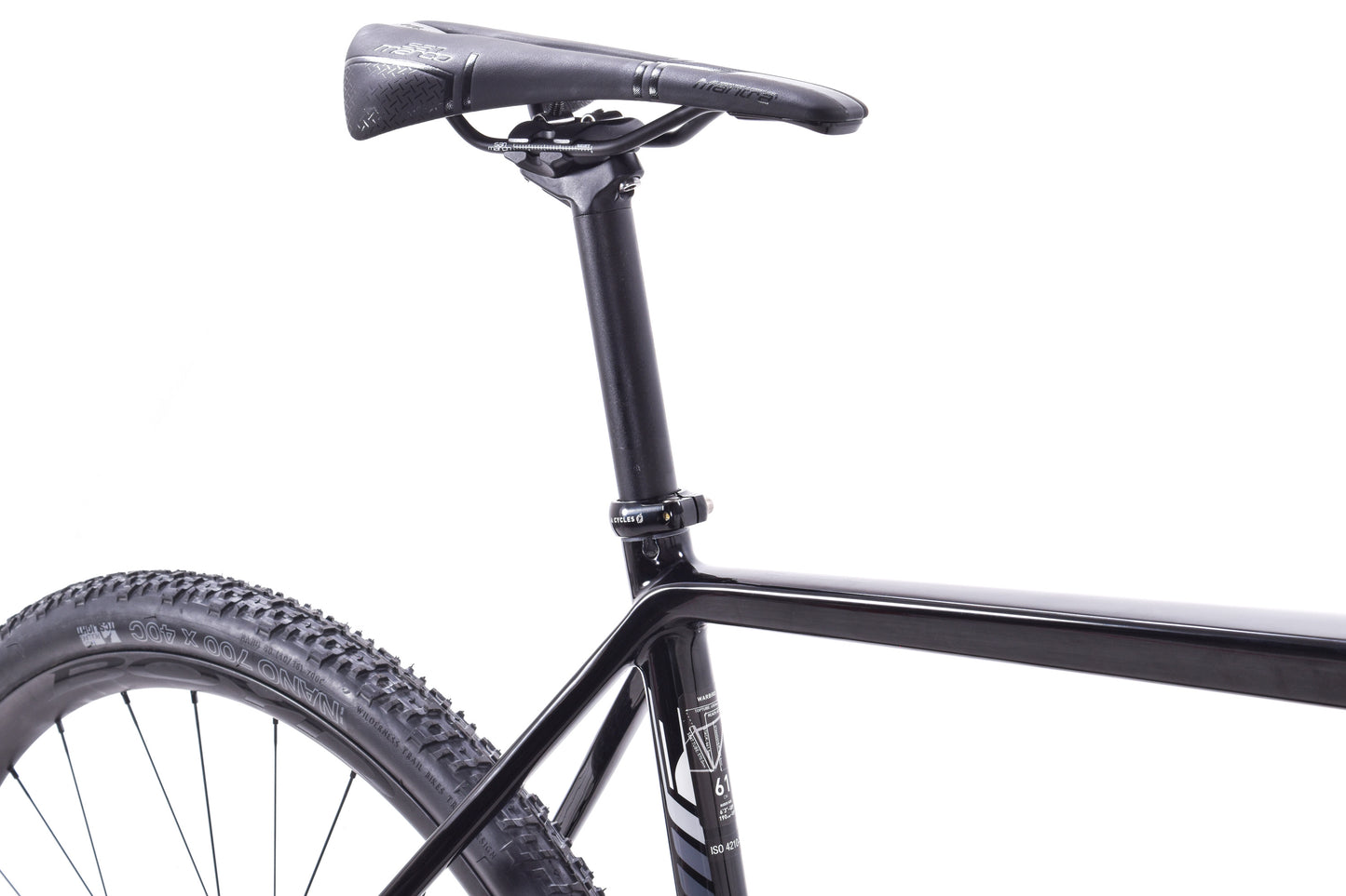NEW Salsa Warbird C Carbon All-Road Gravel Bike - 61cm, Black, Shimano GRX RX820 1x12, Carbon Wheels  - ATC Custom Build