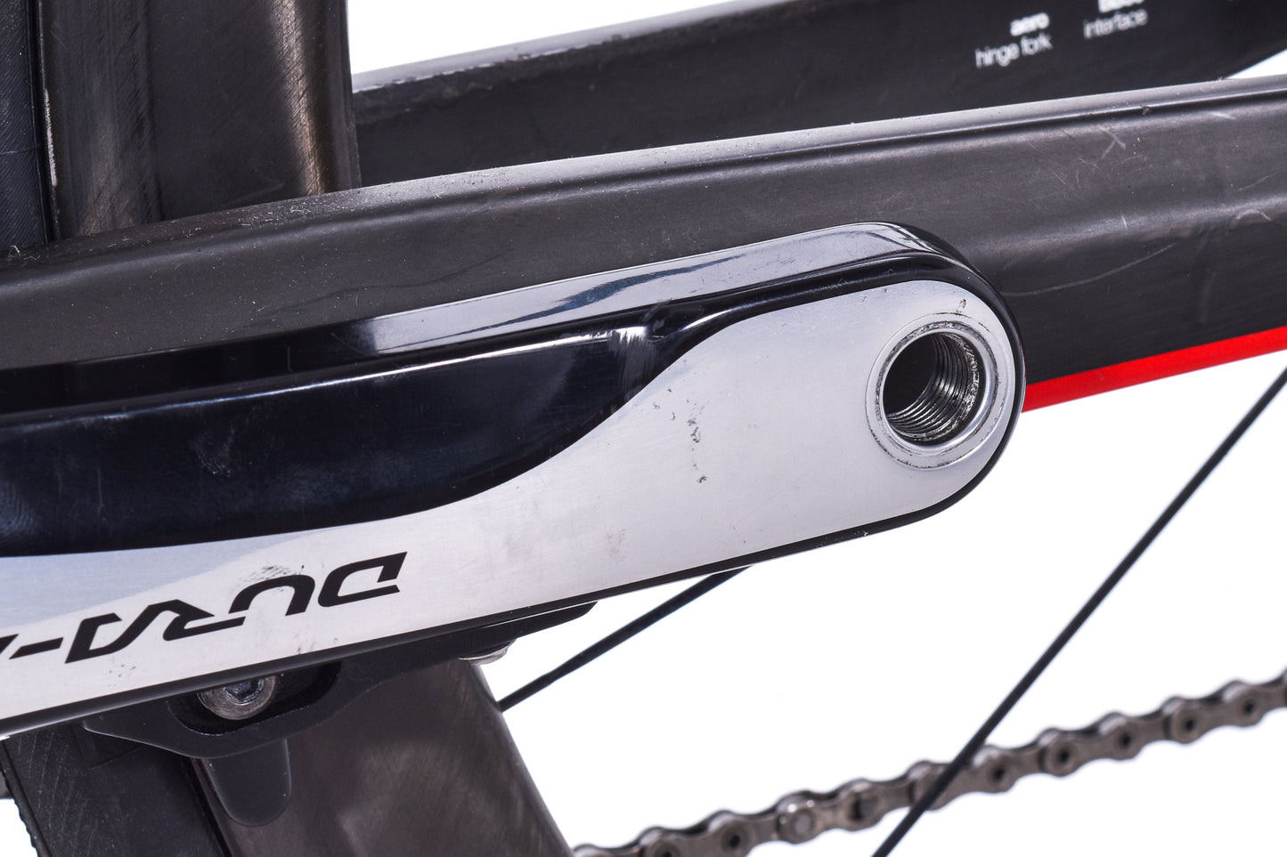 USED 2013 BMC TimeMachine TM01 Small Carbon Time Trial Bike Shimano Dura-Ace Di2 2x11 speed Black/Red ENVE / DT Swiss Carbon Wheels