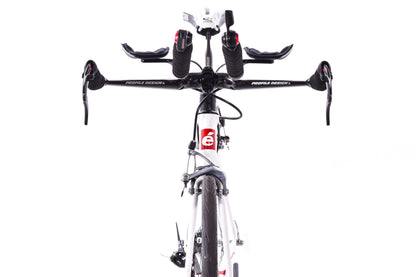 USED Cervelo P3 54cm Carbon Time Trial Bike SRAM Red 2x10 speed White