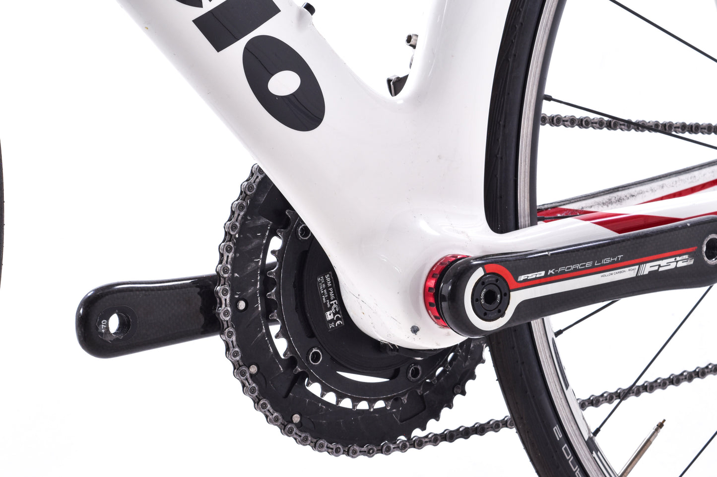 USED Cervelo P3 54cm Carbon Time Trial Bike SRAM Red 2x10 speed White