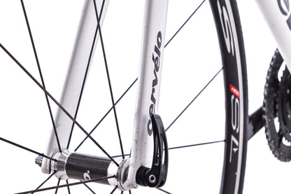 USED Cervelo P3 54cm Carbon Time Trial Bike SRAM Red 2x10 speed White