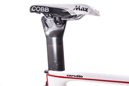 USED Cervelo P3 54cm Carbon Time Trial Bike SRAM Red 2x10 speed White