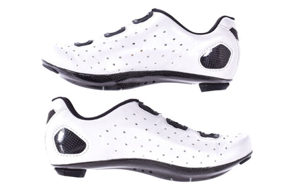 NEW Out of Box Lake CX332 39 Extra Wide Carbon-sole Road Cycling Shoes White/Black