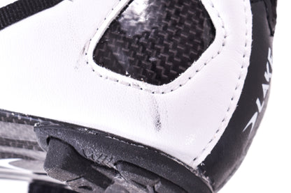 NEW Out of Box Lake TX322 39 Wide Carbon-Sole Road/Tri Cycling Shoes White/Black