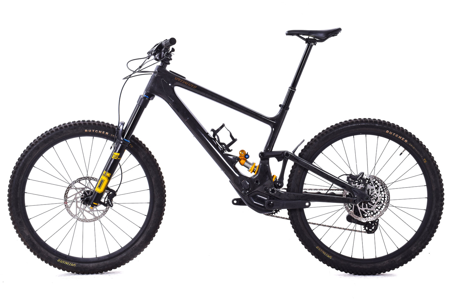 USED 2025 Specialized Turbo Kenevo SL 2 Ohlins Coil S5 Carbon 29er Electric Mountain Bike SRAM GX Transmission