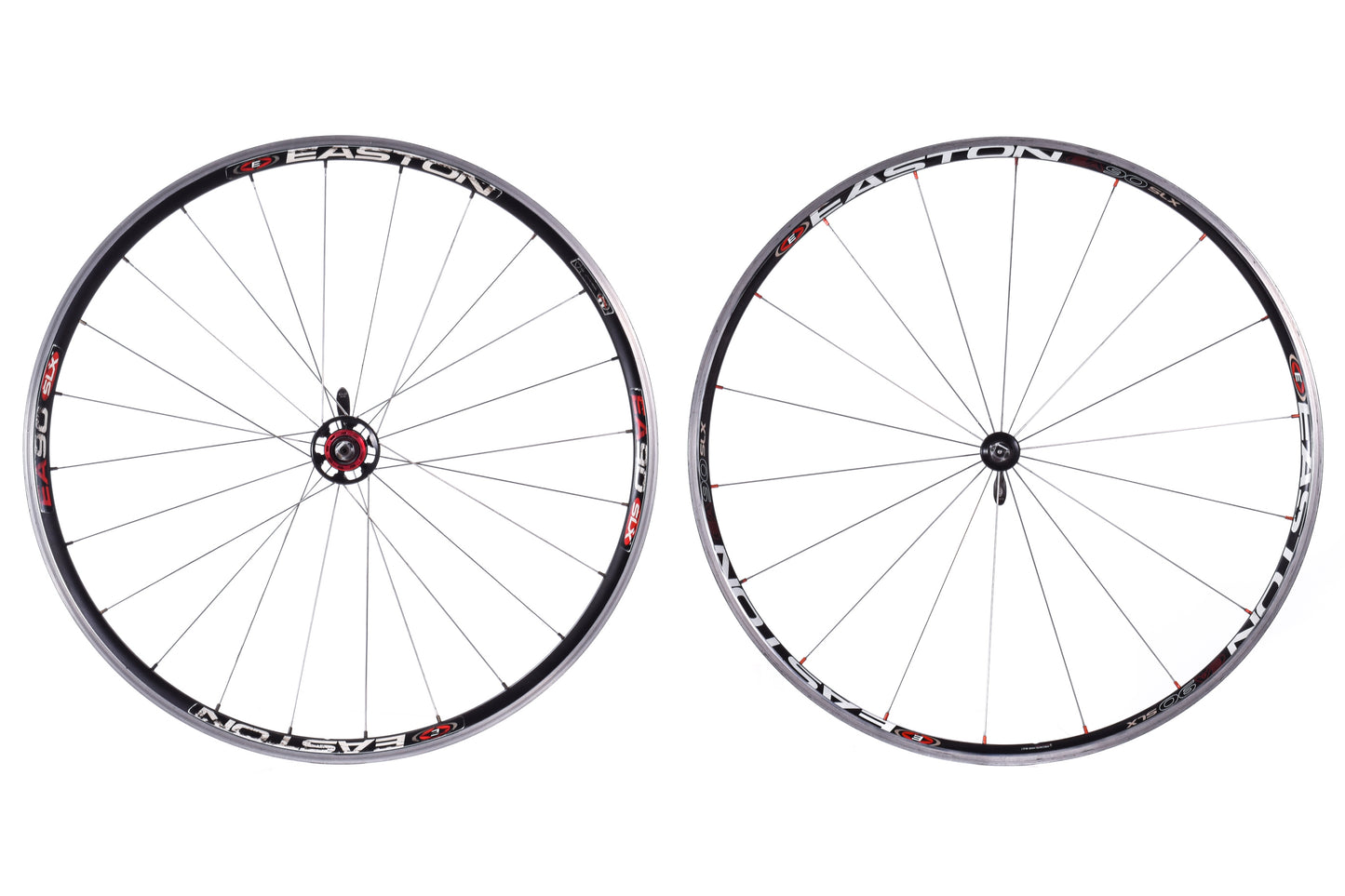 USED Easton EA90 SLX 700C Alloy Clincher Road Wheelset Quick Release Rim Brake - Shimano 10 speed Only
