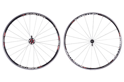 USED Easton EA90 SLX 700C Alloy Clincher Road Wheelset Quick Release Rim Brake - Shimano 10 speed Only