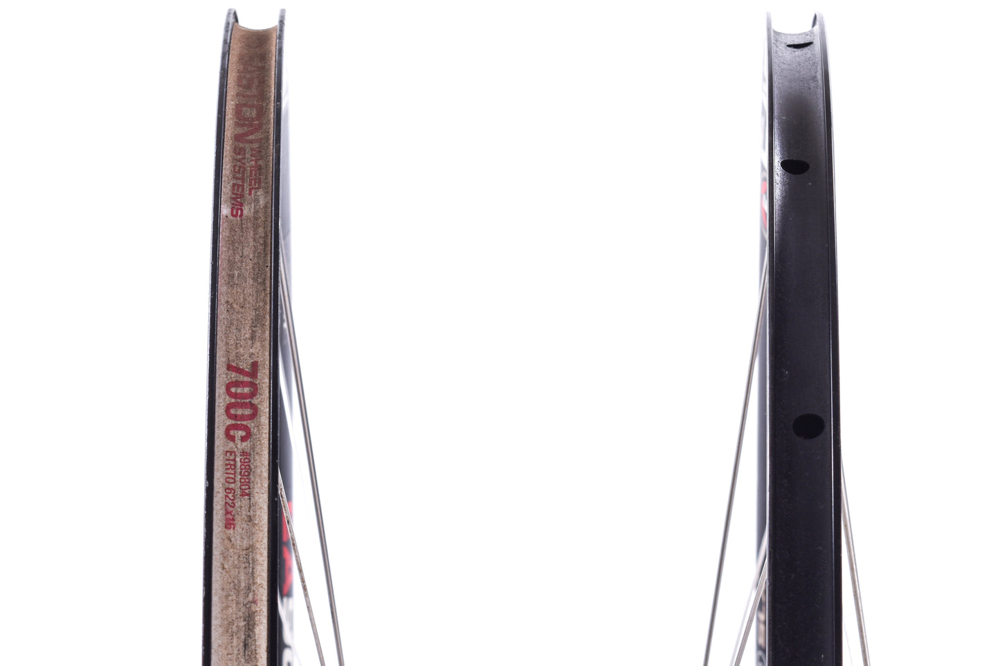 USED Easton EA90 SLX 700C Alloy Clincher Road Wheelset Quick Release Rim Brake - Shimano 10 speed Only