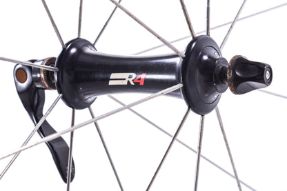 USED Easton EA90 SLX 700C Alloy Clincher Road Wheelset Quick Release Rim Brake - Shimano 10 speed Only