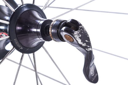 USED Easton EA90 SLX 700C Alloy Clincher Road Wheelset Quick Release Rim Brake - Shimano 10 speed Only