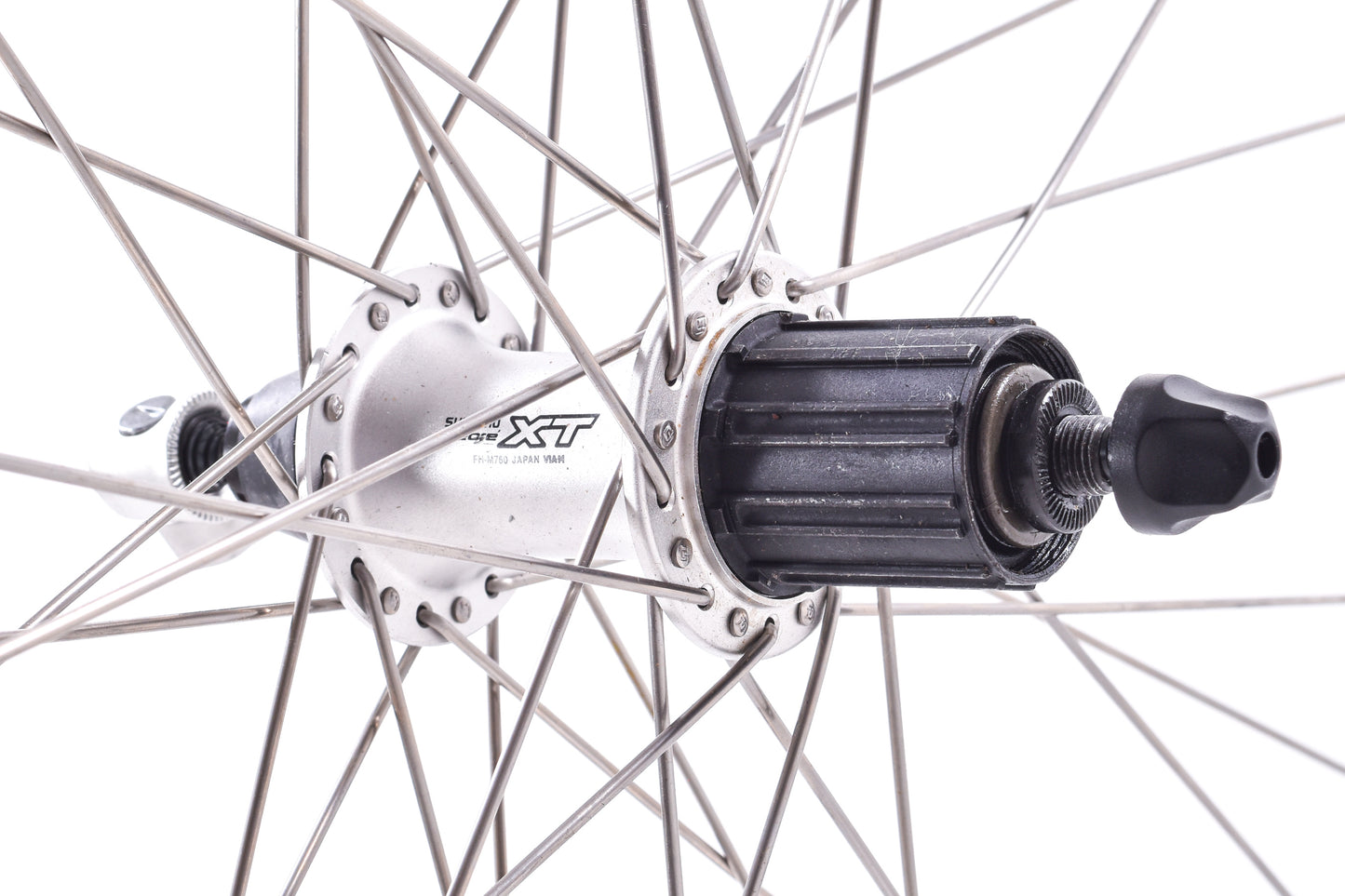 NEW (Open Box) Mavic A119 700C 36H Rim Brake Wheelset w/ Shimano Deore XT Hubs Silver 8/9/10s HG