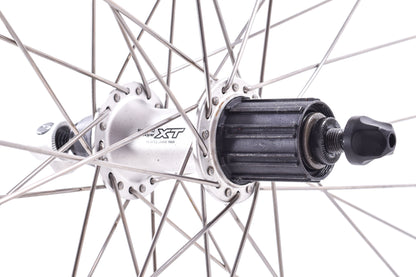 NEW (Open Box) Mavic A119 700C 36H Rim Brake Wheelset w/ Shimano Deore XT Hubs Silver 8/9/10s HG