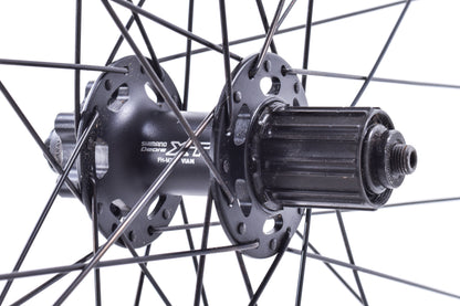 NEW out of box Mavic A317 700C Disc Wheelset w/ Shimano Deore XT M756 QR Hubs Black 32h 8/9/10 speed HG Black
