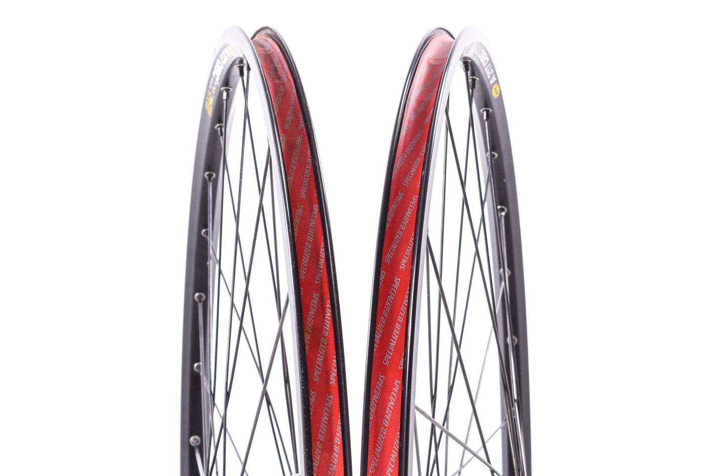 NEW (Open Box) Mavic A317 700C 6-Bolt Disc Wheelset w/ Shimano Deore WH-M525 QR Hubs Black 32h 8/9/10 speed HG